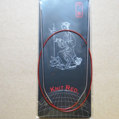 ChiaoGoo Rundstricknadel Knit Red 2,0 - 23 cm