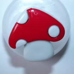 Knopf Kunststoff - 22 mm