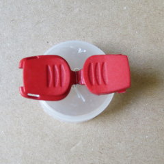 Cord End Stopper 20 mm red