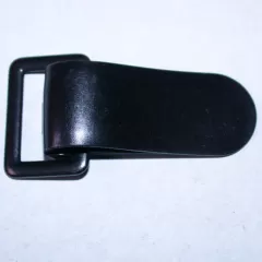 Metallclip schwarz 40 mm