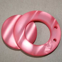 Magnetic Clasp round matt coral