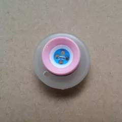 Knopf Kunststoff - 15 mm