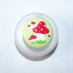 Knopf Kunststoff - 15 mm