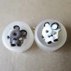 Knopf Kunststoff - 18 mm