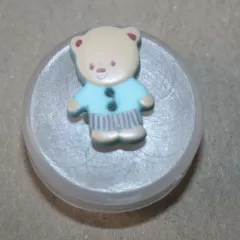 Knopf Kunststoff - 15 mm