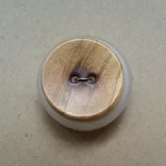 Knopf Holz - 25 mm