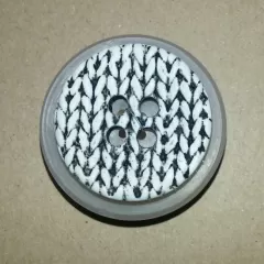 Knopf Kunststoff - 32 mm