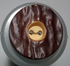 Knopf Hirschhornimitat - 23 mm