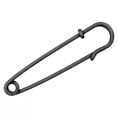 Kilt Pin small black bronze