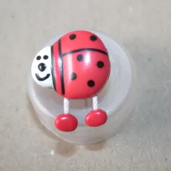 Knopf Kunststoff - 15 mm