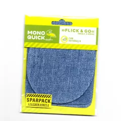 Patch Set - oval/square light denim
