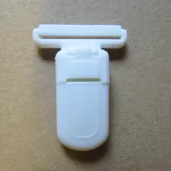 Plastic Clip white
