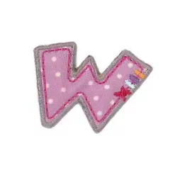 Applique Letter W