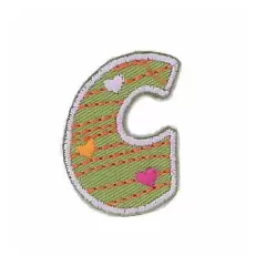 Applique Letter C