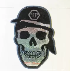 Kleiber Flippable Sequins - Skull