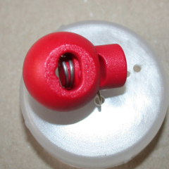 Cord End Stopper round red