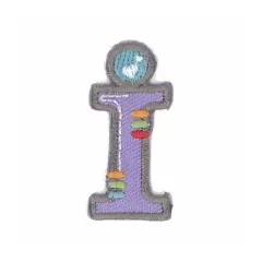Applique Letter I