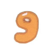 Applique Number 9