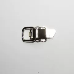 Metallverschluss silber 22 mm