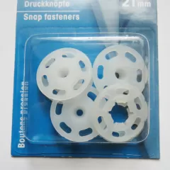 Druckknöpfe 21 mm - Kunststoff