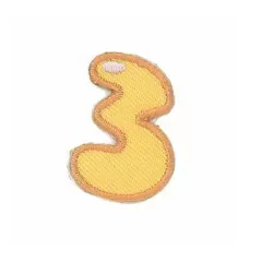 Applique Number 3