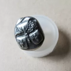 Knopf Rucksack - Metall