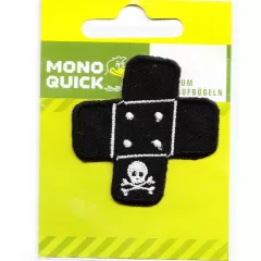 Applique Bandaid with Skull