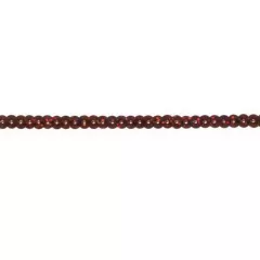 Pailettenborte irisierend - braun