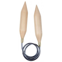 Knit Pro Circular Jumbo Birch 20,0 (US 36) - 100 cm