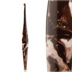 Furls Häkelnadel Streamline Swirl Café - 7,0