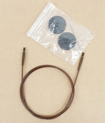 Knit Pro Seil FEST - BRAUN 80 cm