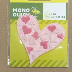 Applique Velour Heart