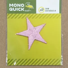 Applique Star - pink