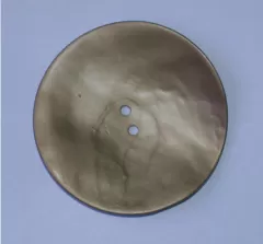 Knopf Perlmutt - 50 mm - goldbronce