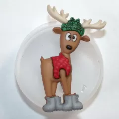 Knopf Kunststoff - 35 mm