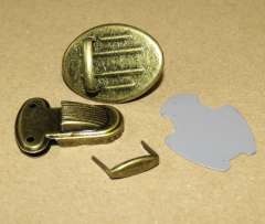 Bag Clasp antique brass