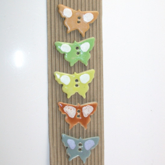 Buttonmade - Bunte Schmetterlinge