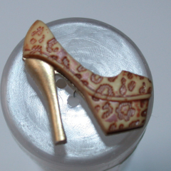 Knopf Kunststoff - 27 mm