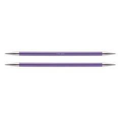 Knit Pro Nadelspiel Zing 15 cm - 7,0 amethyst