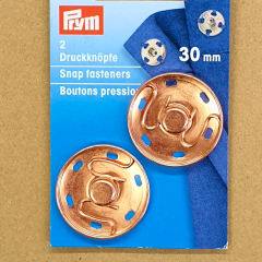 Druckknöpfe 30 mm - roségold