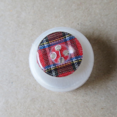 Knopf Kunststoff - 15 mm