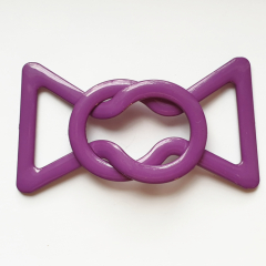 Kunststoffverschluss groß lila
