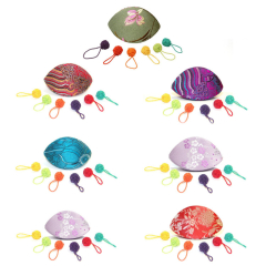 HiyaHiya Dumpling Case with Stitch Markers colored