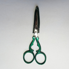 Kleiber Embroidery Scissor metallic green
