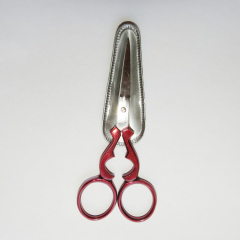 Kleiber Embroidery Scissor metallic red