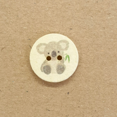 Knopf Baumwollrecycling - 18 mm