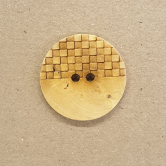 Knopf Holz - 30 mm