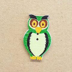 Knopf Holz - 32 x 20 mm