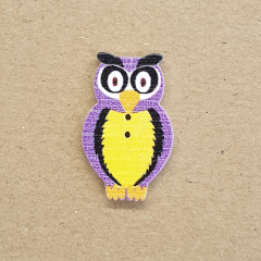 Knopf Holz - 32 x 20 mm