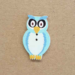 Knopf Holz - 32 x 20 mm